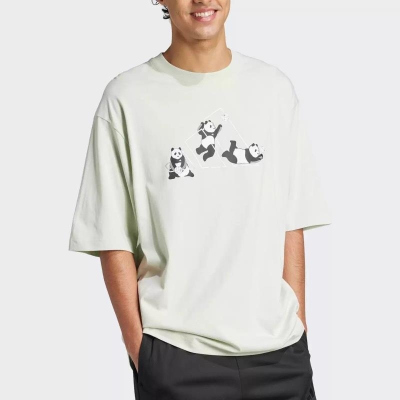 ADIDAS阿迪达斯短袖T恤运动休闲针织圆领男装JZ3276 D