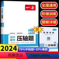 一本七年级数学压轴题 七年级 [正版]2024版一本七年级数学压轴题初中数学有理数方程初一数学必刷题上册下人教版数学解题
