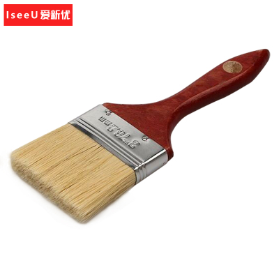 爱新优 猪鬃毛刷油漆刷 3寸 75mm(把)
