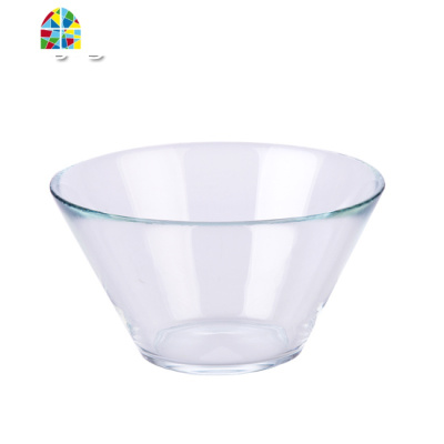 加厚透明玻璃碗水果沙拉碗家用冷面汤碗蔬菜色拉饭碗零食碗甜品碗 FENGHOU 中号