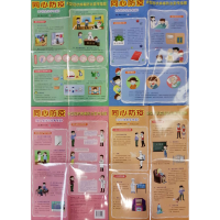 [M]同心防疫 新型冠状病毒防治宣传挂图(全4册)-9787535691057