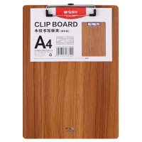 晨光 M&G 板夹木纹深色 ADM929H7 A4 个