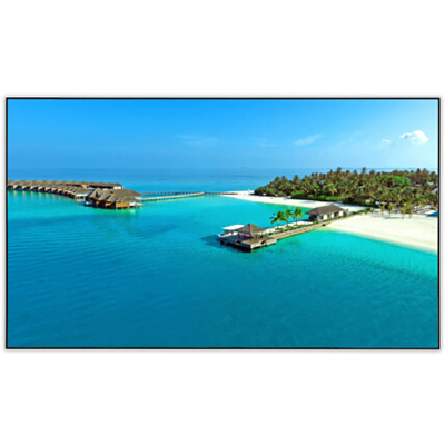 经科JK画框幕布窄边框N4-AT/W1纳米高清透声投影机白幕80寸16:10