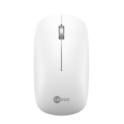 联想来酷WS214无线鼠标白色 笔记本台式机电脑办公 轻便小巧商务游戏女生适用于华为惠普联想等电脑