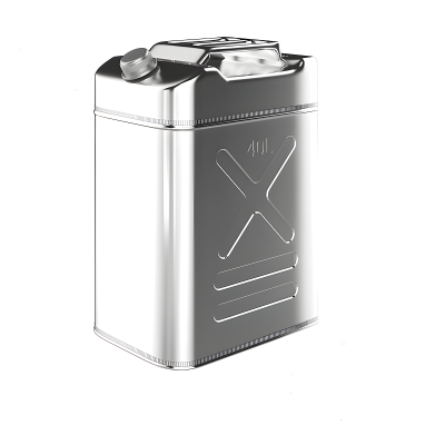 鸿启纳 不锈钢汽油桶 HQN-YT08[304]升级加厚 方形 40升 (单位:个)