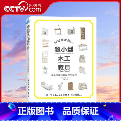 超小型木工家具 [正版]央视网超小型木工家具 简单制作娃娃屋微缩模型 1/6娃娃家具DIY [韩]金炅令 中国纺织出版社