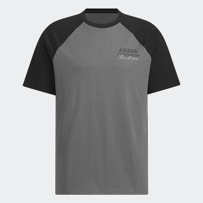 ADIDAS阿迪达斯短袖T恤运动休闲针织男女圆领上衣JZ0116 D