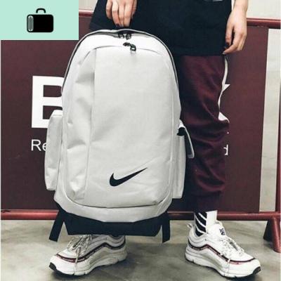 大容量新款双肩包校园学生书包韩版户外运动包男女帆布背包初高中NEW LAKE