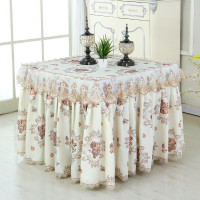 维诺亚烤火罩正方形薄款电炉罩麻将机防尘罩新款茶几桌布电暖炉取暖桌套