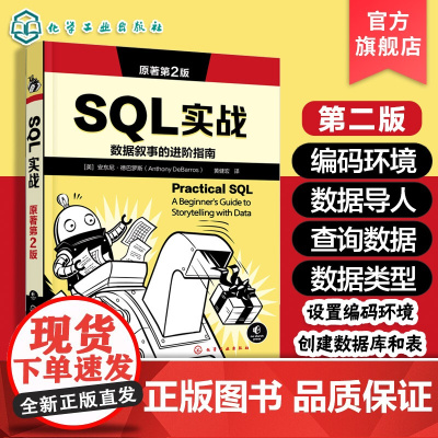 SQL实战 原著第2版 PostgreSQL写SQL入门教程 SQL基本数学与统计原理 PostGIS分析空间数据 从命