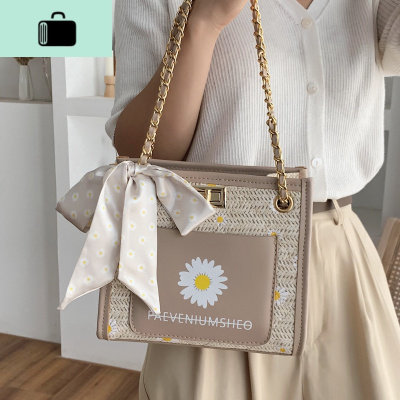 夏天的包包2020新款潮夏网红斜挎包大容量女包时尚百搭单肩托特包NEW LAKE女士单肩包