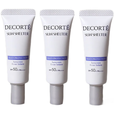 黛珂(COSME DECORTE)多重防晒乳霜小样15g*3瓶清爽水润轻薄保湿隔离紫外线SPF50+