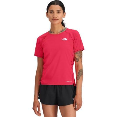 THE NORTH FACE/北面轻薄速干防晒女士短袖T恤 hikingtrail runni