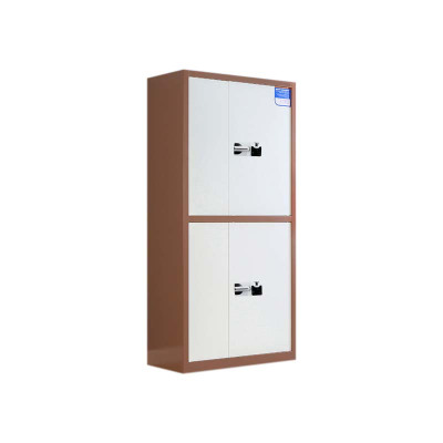 湘渭保密柜财务档案柜文件柜办公室资料储物柜保险柜通双节咖框白门-国保指纹锁