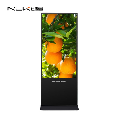 钮鹿客/NEWCLOD NC65 65英寸立式竖屏落地式广告机 液晶数字标牌 网络分屏 远程发布 海报机 安卓系统一体机