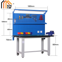 汐重型钳工操作台 工具桌180cm张