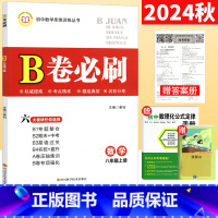 数学 北师大版 八年级上 [正版]北师版B卷必刷八年级上册数学北师大版 初中数学思维专项训练8年级初二辅导资料书b卷必刷
