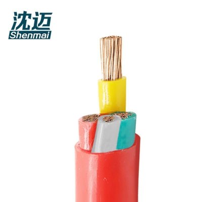 沈迈 铜芯硅橡胶耐高温电缆 YGCR-3*25+1*16mm² /米
