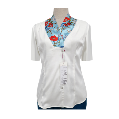 泛为 女短袖衬衫(含丝巾)定制 件