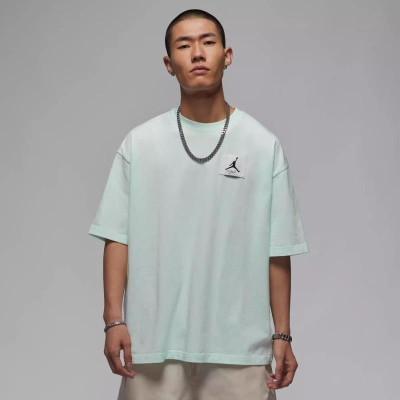 NIKE耐克短袖T恤JORDAN运动休闲舒适针织圆领男装DZ0605-394 D