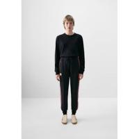 Adidas足球俱乐部风女士高腰弹力调节运动长裤