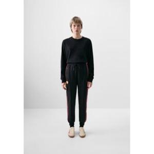 Adidas足球俱乐部风女士高腰弹力调节运动长裤