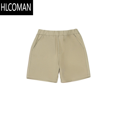 HLCOMANMYSASA25SS夏季直筒宽松基础款短裤男女轻盈凉感透气五分裤