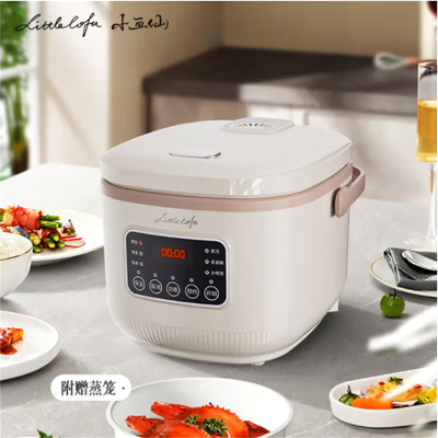小画仙家用电饭煲LDFB-4069E 电饭锅煮饭锅 2-6人家用24小时智能预约柴火饭4L大容量电脑款