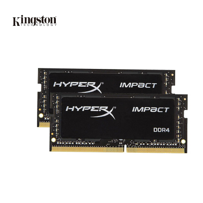 金士顿(Kingston)骇客神条 Impact系列 32GB(16GB×2)套 DDR4 2666 笔记本电脑内存条