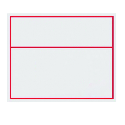 卉塍 XH-15 300*200mm 标签胶贴 (计价单位:张)白色