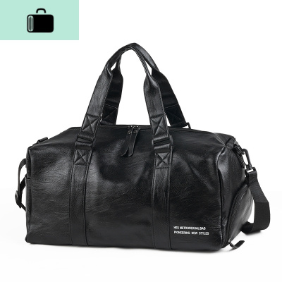 短途旅行包健身包PU手提包男女运动手提袋大容量出差行李包防水潮NEW LAKE