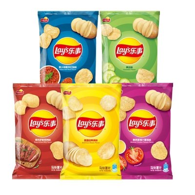 乐事薯片40g*9包多口味宿舍休闲聚会小零食膨化食品大礼包(混合口味)