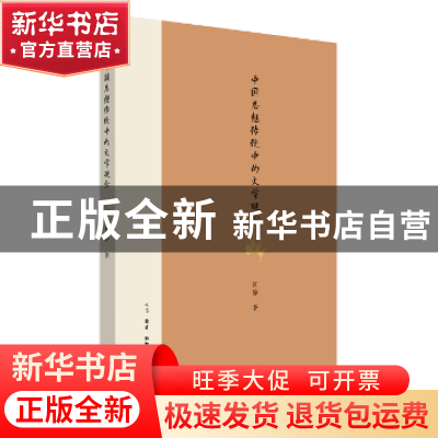 正版 中国思想传统中的文学观念 夏静 生活.读书.新知三联书店 97