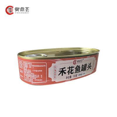 御鼎荟 禾花鱼罐头155g香辣味 罐