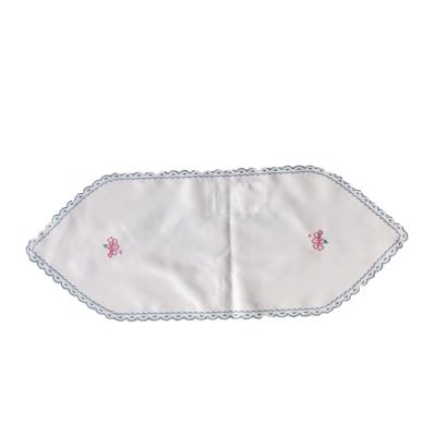 丽绣坊 硬座双面绣花头巾 26.5*34CM