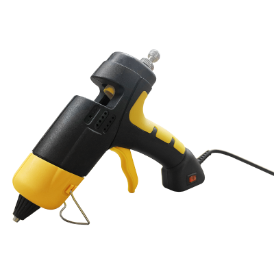 佰纳瑞(BAINARUI) 有线压胶枪100w+10根胶棒 适用于11mm胶棒 BR-JQ11 黄黑