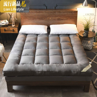 加厚床垫床褥子1.5m1.8米单双人软垫被学生宿舍1.2米可折叠床褥垫 三维工匠