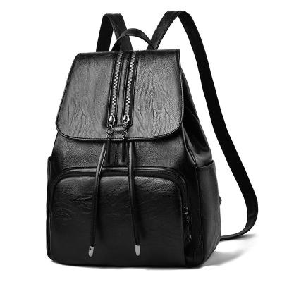 斯妮拉 复古百搭大学生学院双肩包书包2023新款潮女背包春夏新款学生时尚休闲韩版女包