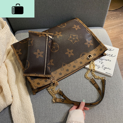 时尚包包2019新款ins女包韩版百搭托特包大包单肩大容量手提包潮NEW LAKE女士单肩包