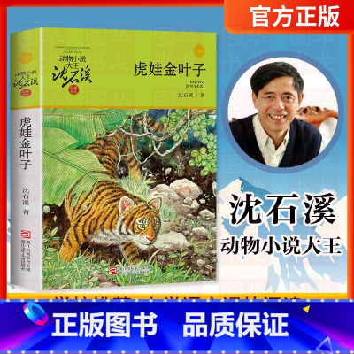 [正版]虎娃金叶子 动物小说大王沈石溪品藏书系 经典儿童文学 9-10-12-15岁少儿非必读课外书 浙江少年儿童出版社