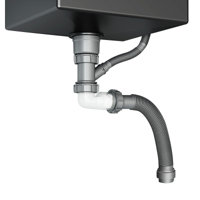 ARROW箭牌4170厨房下水管排水管洗菜盆下水管配件双槽水槽不锈钢下水器