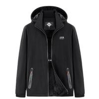 JEEP SPIRIT吉普男士棉衣外套冬季加绒加厚夹克爸爸装休闲棉衣冬装棉服