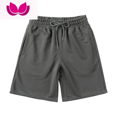 七斓毛圈布夏季基础款五分裤纯色简约运动裤亲肤柔软休闲裤男女款