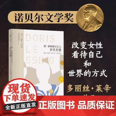 莱辛作品 简.萨默斯日记2:岁月无情 诺贝尔文学奖得主伍尔夫之后又一世界级女作家外国文学作品正版书籍译林出版社店