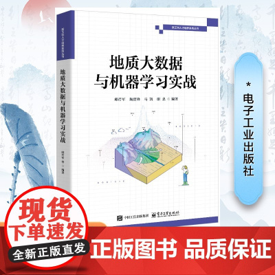 [正版]地质大数据与机器学习实战 邱芹军 等 编 计算机控制仿真与人工智能专业科技 正版图书籍 电子工业出版社