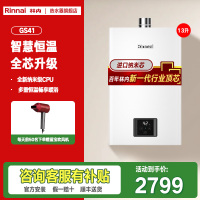 林内(Rinnai)13升燃气热水器小蛮腰13GS41(JSQ26-GS41)变频恒温水气双调天然气12T