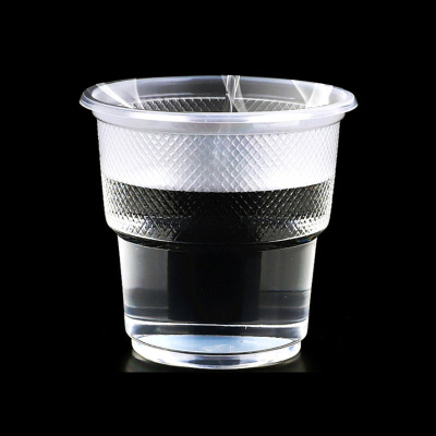 航空杯太空杯PP吸塑透明塑杯