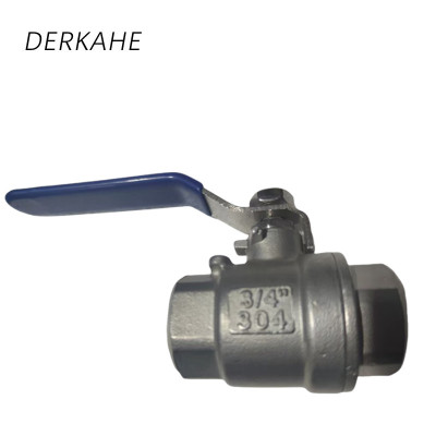 DERKAHE 不锈钢球阀 304材质DN40(1.5寸) 个