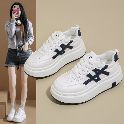 小白鞋子女秋季新款韩版ins女学生休闲潮流百搭女鞋街拍