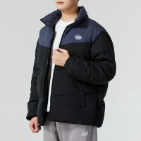 斯凯奇Skechers男士加绒保暖运动羽绒服超轻保暖科技防风拒水设计